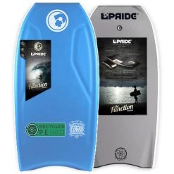 Bodyboard Pride THE COMBO PE RECYCLE 39 - Aqua Blue