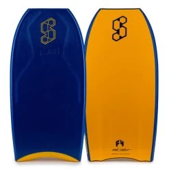 Bodyboard Science TANNER LTD TRIQUAD F4 41.5 - Dark Blue/ Tangerine