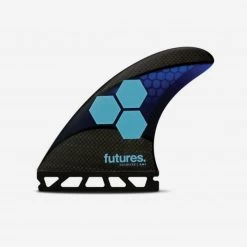 Dérives Thruster FUTURES FAM1 Techflex Blue And Cyan Medium