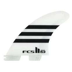 Ailerons FCS II JULIAN WILSON PC AIRCORE MEDIUM - BLACK/WHITE